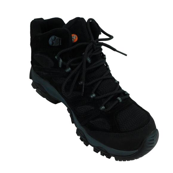 Merrel Moab 3 Mid Black Night Hiking Boots Men\'s Size 9.5 New Shoe main image 6